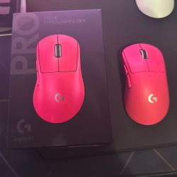 Logitech G-Pro superlight 2 dex (MAGENTA)