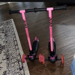 Kids Scooters Light Up Wheels 10.00 Each
