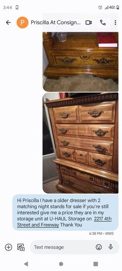 Dresser with (2 ) Night Stands