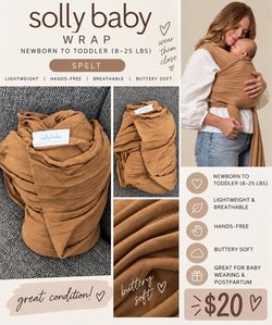 Baby wrap carrier