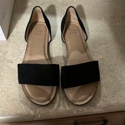 A New Day Black 6 1/2 Flats