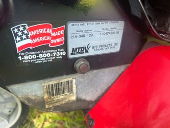 Yard Machines 5 HP Front Tine Tiller