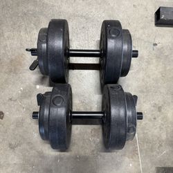 Adjustable Dumbbells