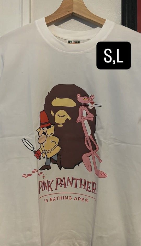 Pink Panther X Bape Shirt For Men