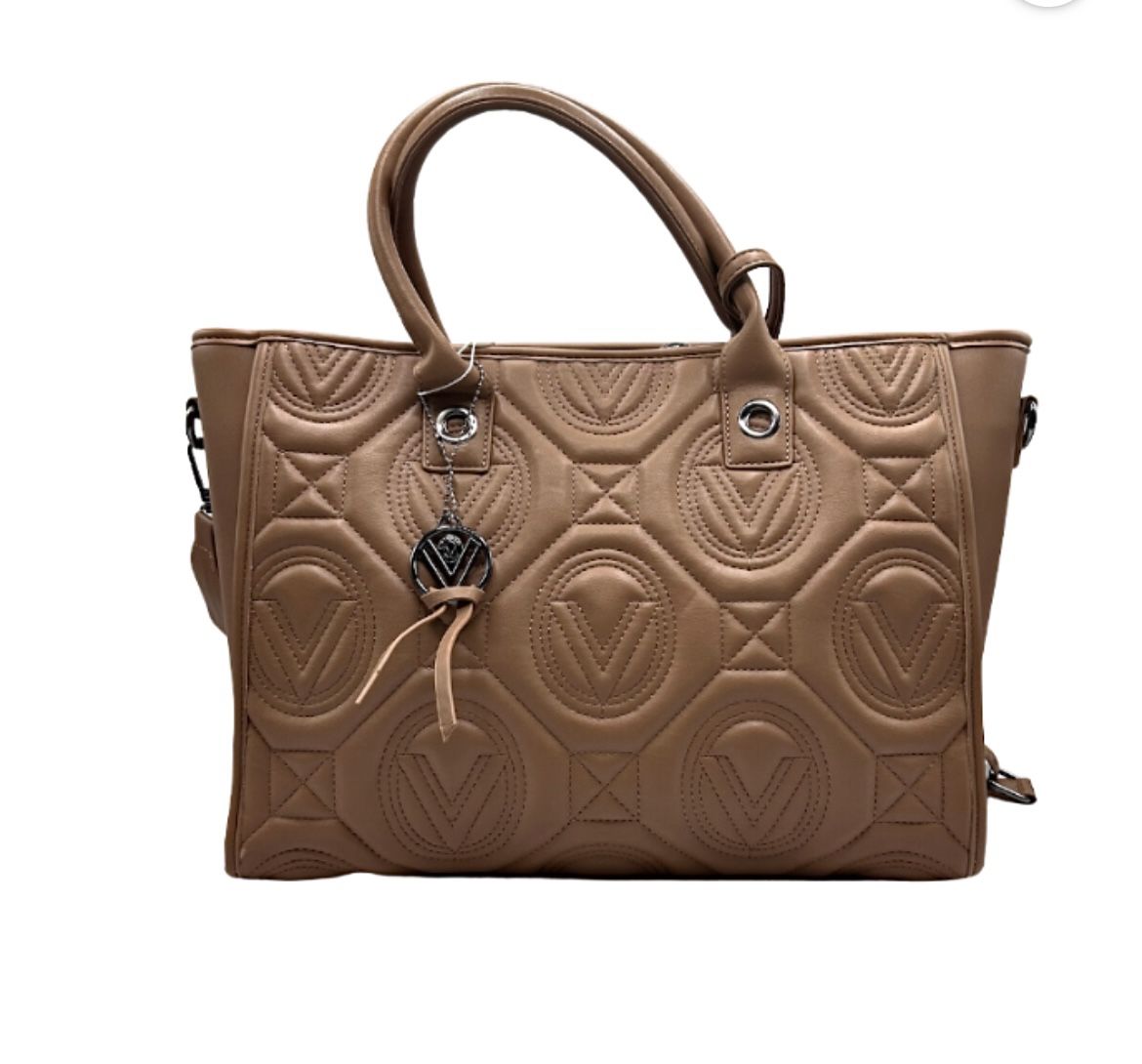 Valentino Orlandi Large Quilted Tote