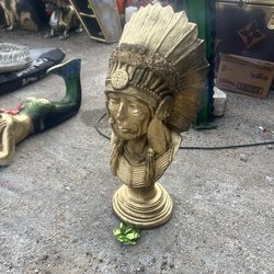 Native American bust