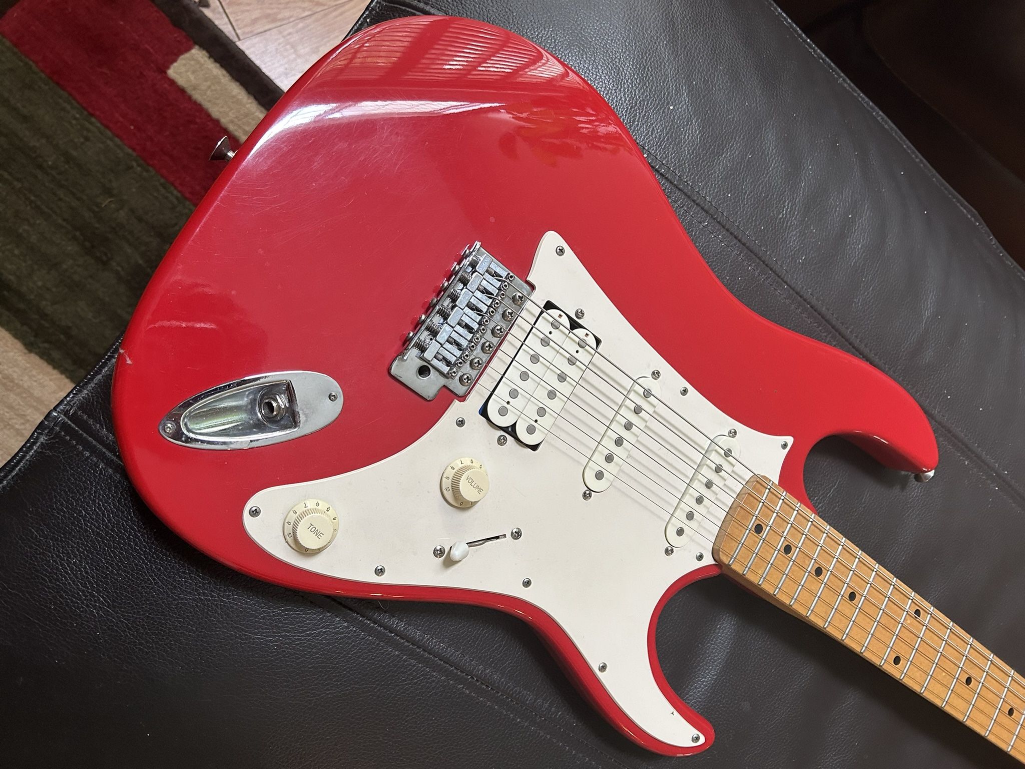 Ibanez guitar and Amp