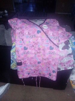 Brand new scrub shirts large