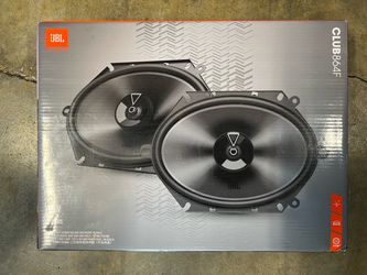 New! JBL 6”x 8” Speakers