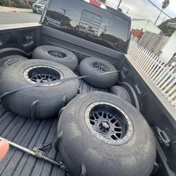 Skat Trak Paddles And Method Wheels 