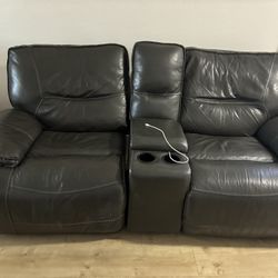 leather couch 