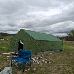 Military Survival Tent Double Lined