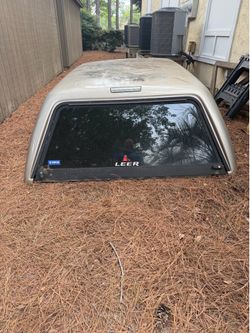 Leer camper shell (long bed)