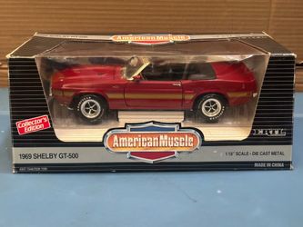 ERTL American Muscle 1969 Shelby GT-500 Mustang 1:18 Diecast