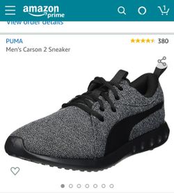 MENS PUMAS CARSON 2 SNEAKERS SIZE 9.5