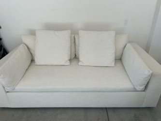 West Elm Harmony Mod 92” Sofas Down Prfm YDL Alabaster CS