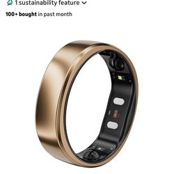 Ringconm, hen 2 air, gold, size 8