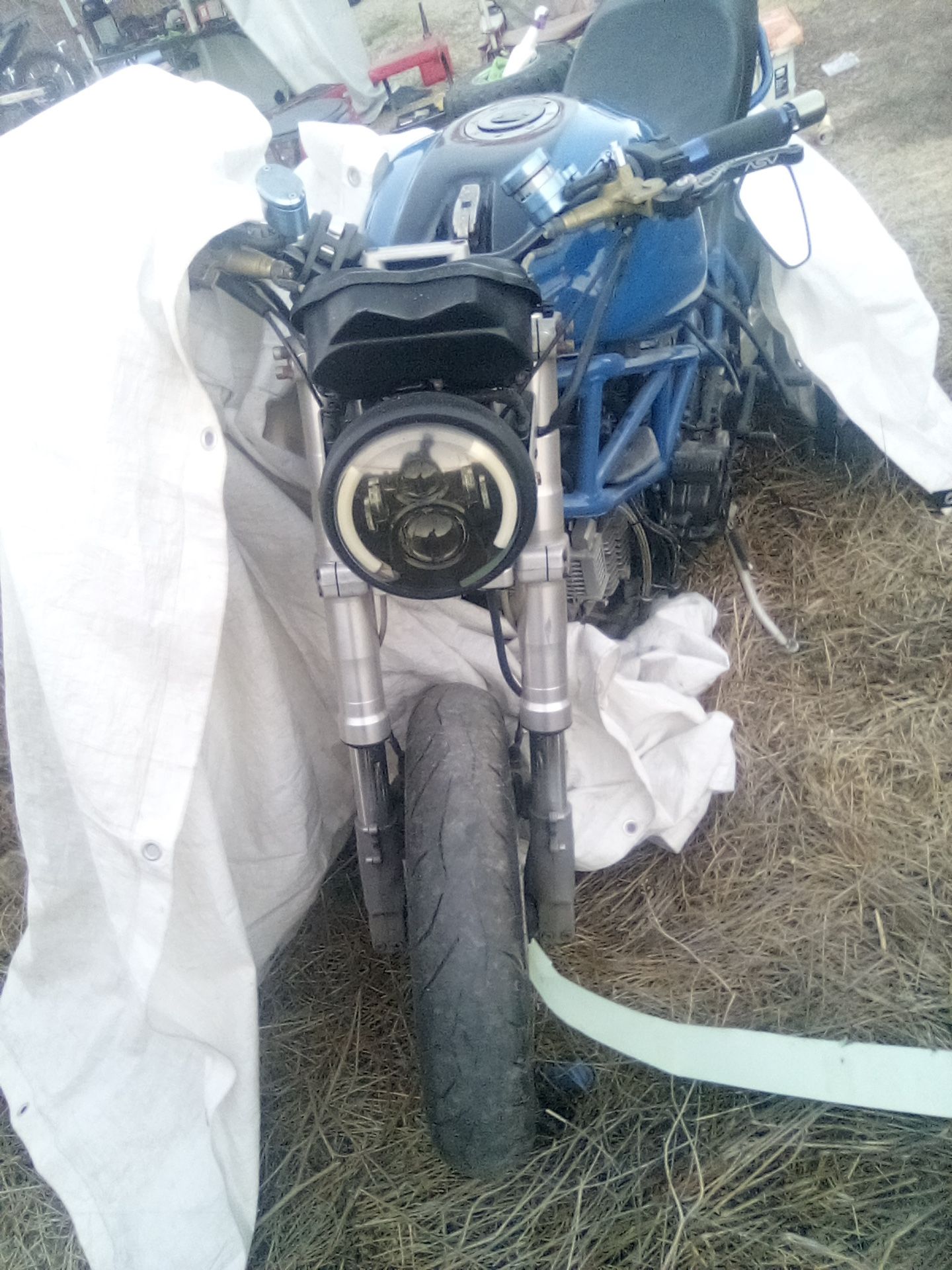 99 Ducati Monster 908cc Motor A Lot Of Aftermarket Parts Installed