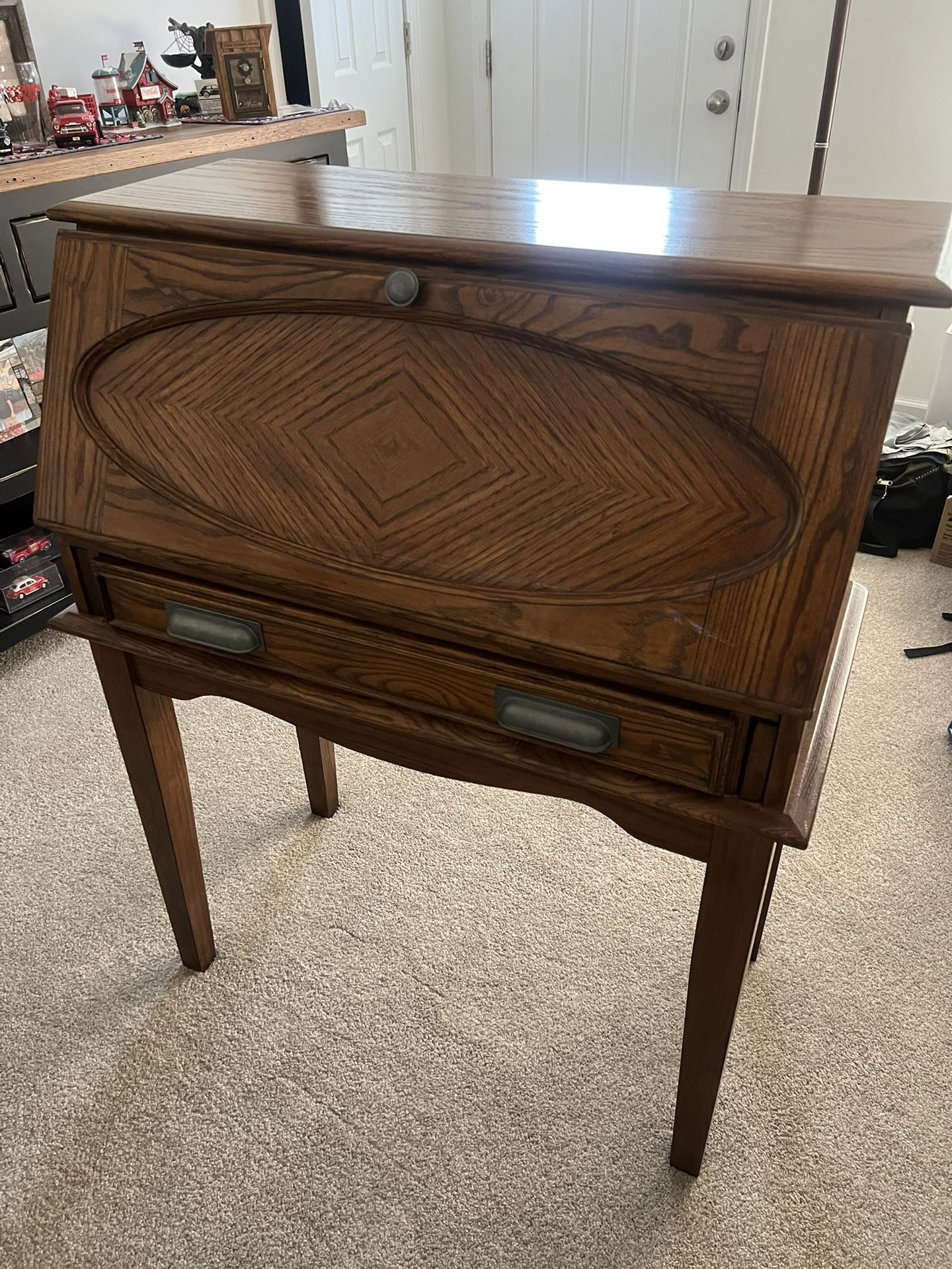 Ashley Furniture Secretary Desk Oak Stain Finish