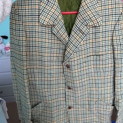 Vintage Aquascutum of London  Wool&Mohair Coat  Men's Size 44 Reg