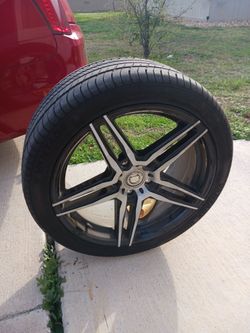 Rims and tires 18inch