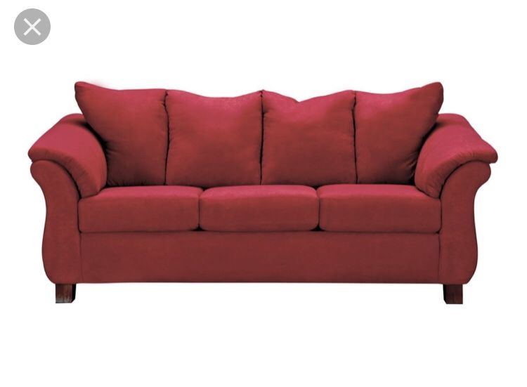 Red couch