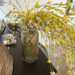 Decorative Artificial Flowers In Vase