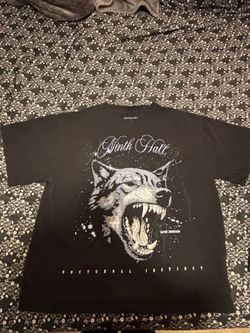 Ninth Hall Nocturnal Instinct Wolf Graphic T-Shirt