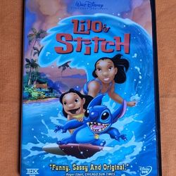 EUC Lilo & Stitch DVD Movie Walt Disney Home Entertainment 