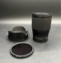 SIGMA 16mm F1.4 DC DN Contemporary Wide Angle Lens 67mm E Mount For Sony