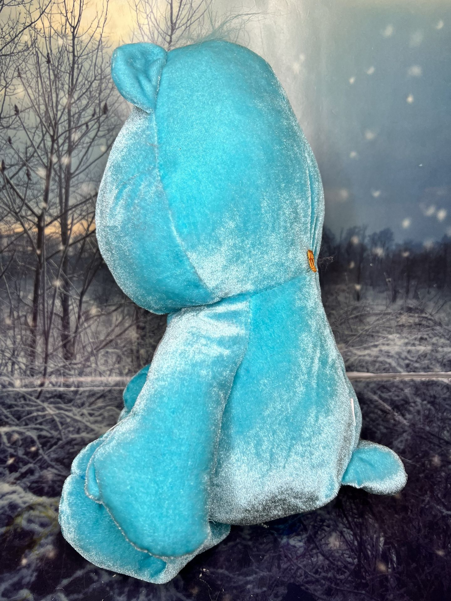 Vintage Care Bears Nanco Bedtime Bear Plush Stuffed Blue Moon Stars 2003 Stuffed