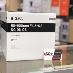 Sigma 60-600 Super Telephoto Lens