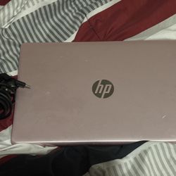 Rose Pink Hp laptop
