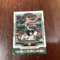 Giannis Antetokounmpo Basketball Cardq