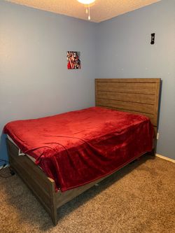 Ashley’s furniture bedframe with headboard