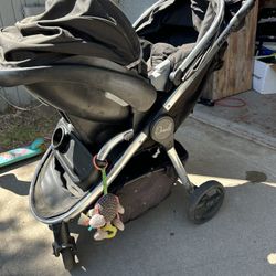 Car seat With Stroller And Car Base 