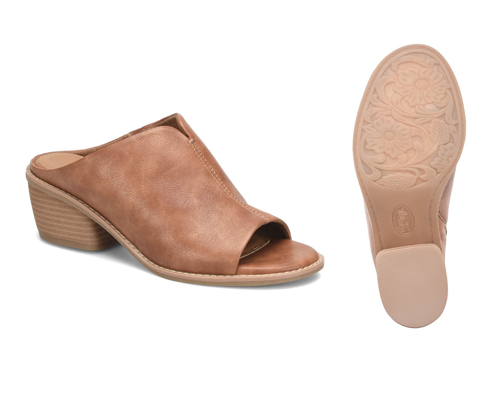 Suede & Leather Heeled sandals