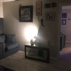 Tv Stand(50$) All Decorations(25) Major House Clean Out