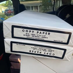 Legal Size Paper 