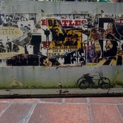 Beatles, the bike canvas wrap 5’ x 29 1/2”