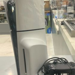 Sony PlayStation 5 Slim With Disc. Controller And Cords  Works Perfect