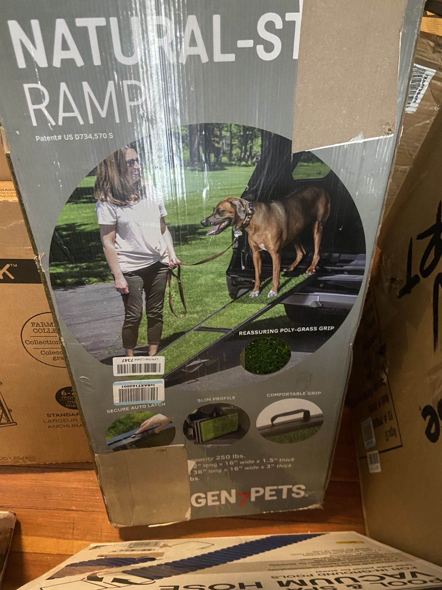 Gen 7 Pets Natural Step Ramp For Vehicles 72 Inch