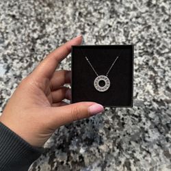 Moissanite Round Necklace (New) 