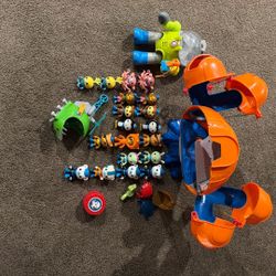 Octonauts Toy Lot – Octopod Playset, Vehicles & 20+ Figures