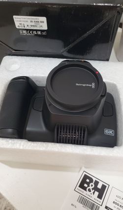 Blackmagic 6K video camera, new
