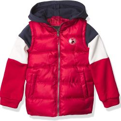 iXtreme Boys' Midweight Vest 2fer Jacket Size 4