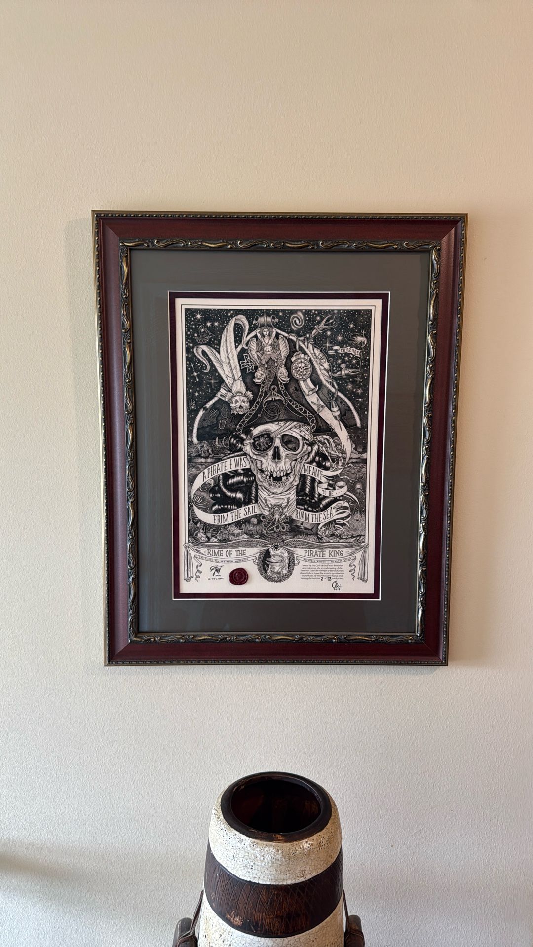 Pirate Code Painting 