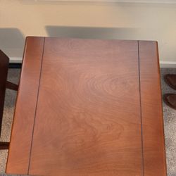 Wooden Nightstand Set Of 2