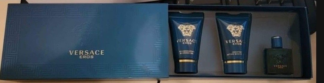 Three Piece Versace Eros Travel Set