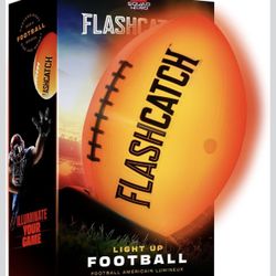 Light Up Football - Glow in the Dark Ball - NO 6 - Boys Gifts - Outdoor Sports..